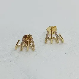 BRINCO EAR CUFF COM ZIRCONIAS