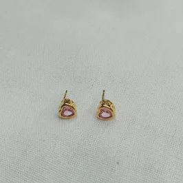 BRINCO INFANTIL CORAÇAO ROSA