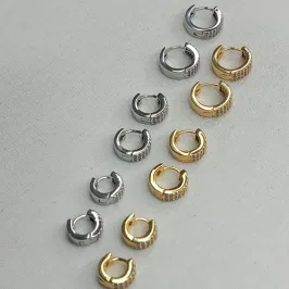 BRINCO TRIO ARGOLA ZIRCONIA