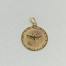 PINGENTE MDEDALHA ESPÍRITO SANTO