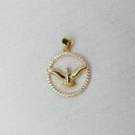 PINGENTE VAZADO ESPIRITO SANTO