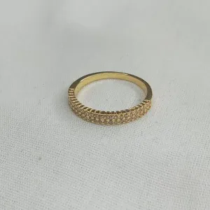 ANEL DUAS FILEIRAS CRAVEJADAS