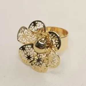 ANEL FLOR PETALA VAZADA