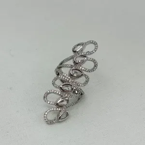 ANEL RODIO CRAVEJADO COM ZIRCONIA