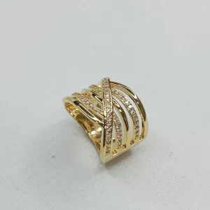 ANEL SETE ENTRELAÇOS