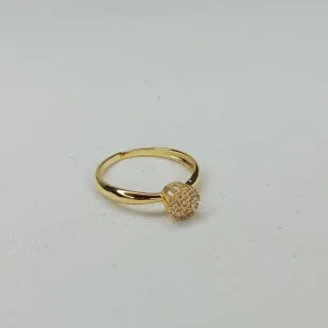 ANEL SOLITARIO CRAVEJADO