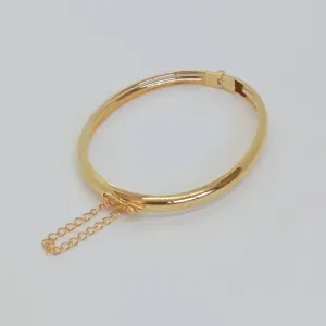 BRACELETE LISO MEDIO C/ PEGA LADRAO