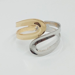 BRACELETE VAZADO DIUAS CORES DE BANHO