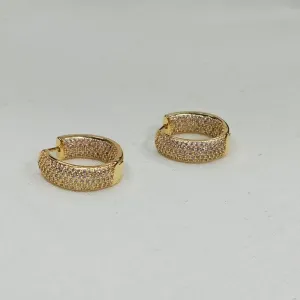 BRINCO ARGOLA CRAVEJADA