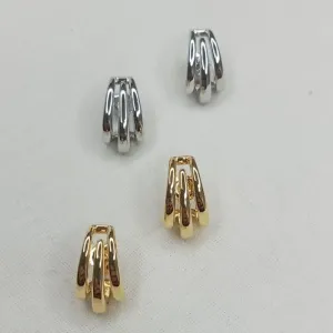 BRINCO ARGOLA TRIPLA LISO