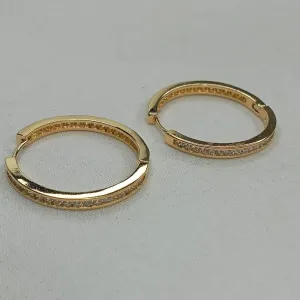 BRINCO ARGOLA ZIRCONIA G