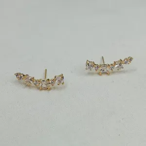 BRINCO EAR CUFF DE ZIRCONIA