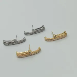 BRINCO EARCUFF 1/2 CRAVJADO COM ZIRCÔNIA