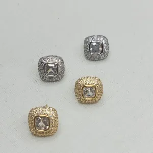 BRINCO PEDRA CRAVEJADO AO REDOR