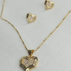 CONJUNTO CORACAO SEXTAVADO CRAVEJADO