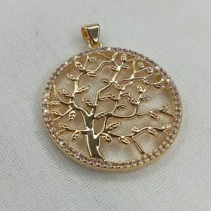 PINGENTE  ARVORE ARO CRAVEJADO