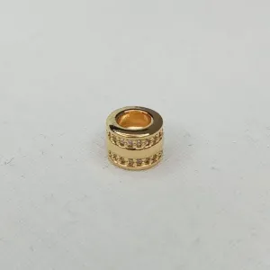 PINGENTE BERLOQUE DUAS LINHAS CRAVEJADAS