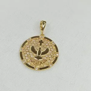 PINGENTE VAZADO ESPÍRITO SANTO