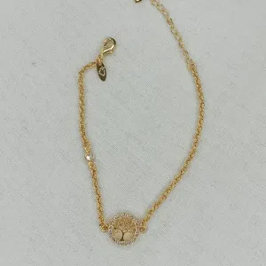 PULSEIRA ARVORE DA VIDA CIRCULO CRAVEJADO P