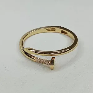 PULSEIRA BRACELETE PREGO CRAVEJADO