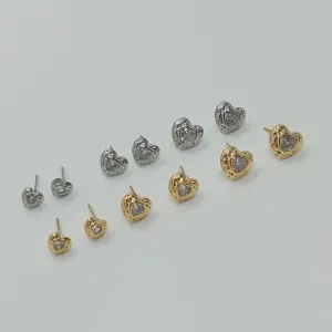 TRIO CORAÇÃO C/ ZIRCONIA