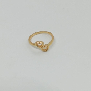 ANEL CORACAO DUPLO VAZADO INFANTIL