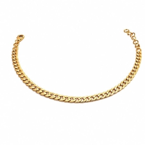 PULSEIRA GRUMET DIAMNTADA  18 CM