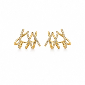 BRINCO EARCCUFF X LISO / CRAVEJADO