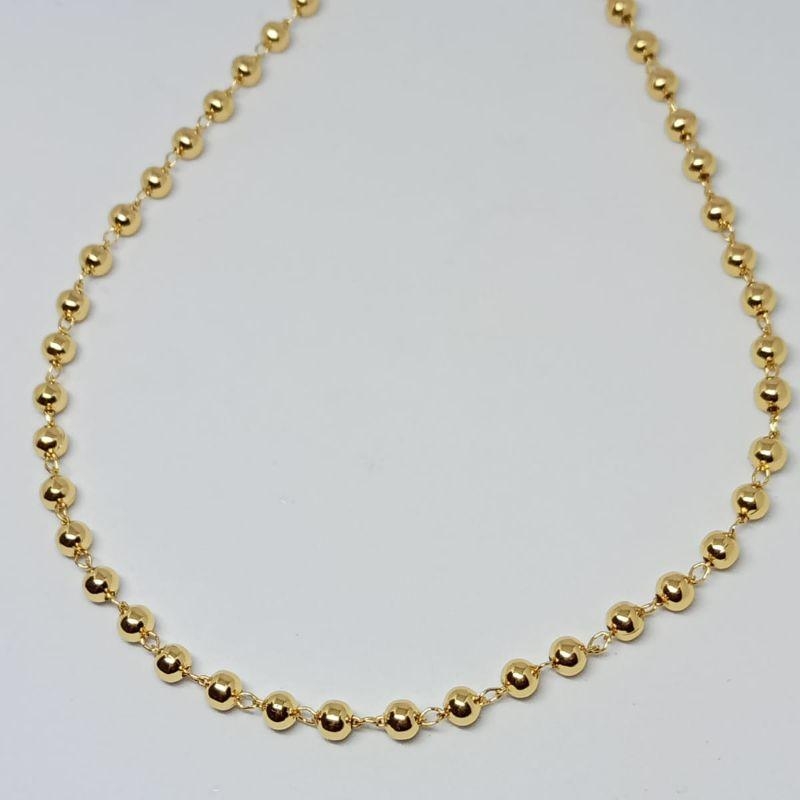 CHOKER BOLINHAS