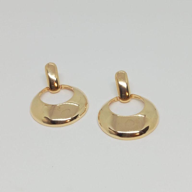 BRINCO CHAPA REDONDA VAZADA