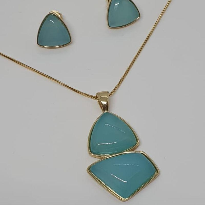 CONUNTO  AGATA AZUL CEU