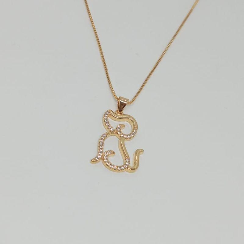 GARGANTILHA CACHORRO CRAVEJADO