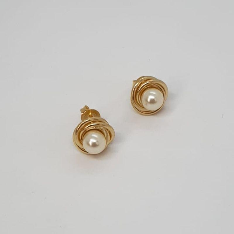 BRINCO PEROLA NINHO PEQUENO