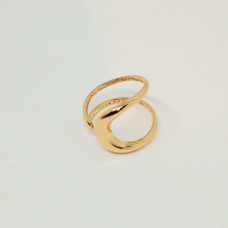 ANEL LISO  ONDA VAZADO