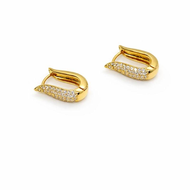 BRINCO BICO DE PATO CRAVEJADO