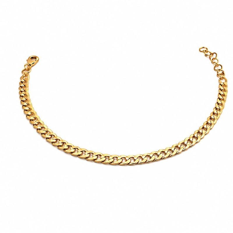 PULSEIRA GRUMET DIAMNTADA  18 CM