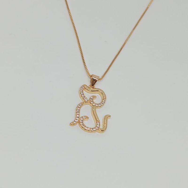 GARGANTILHA CACHORRO CRAVEJADO