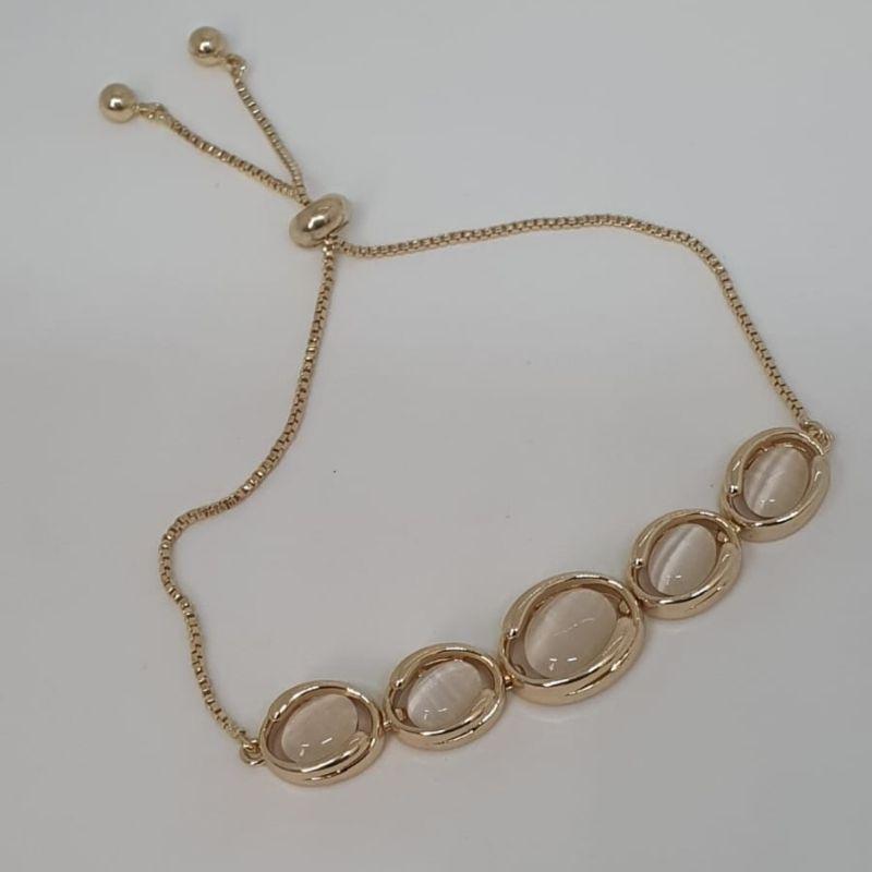 PULSEIRA  C/ 5 MADRE PEROLA OVAL