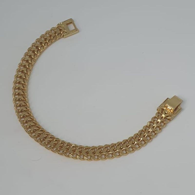 PULSERIA GRUMET  DUPLA FECHO RELOGIO